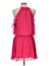 Parker 100% Polyester Solid Pink Cocktail Dress Size L - photo 2