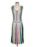 Etcetera Stripes White Casual Dress Size S - photo 1