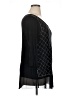 Belldini Black 3/4 Sleeve Top Size XL - photo 4