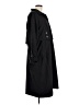 Fleet Street 100% Polyester Black Trenchcoat Size 12 - photo 4