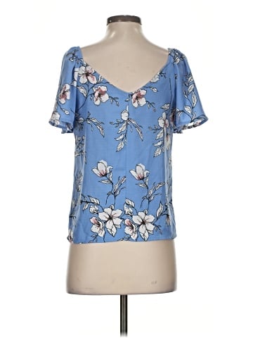Iz Byer Short Sleeve Blouse (view 2)