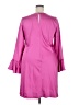 J.Crew 100% Polyester Pink Casual Dress Size 18 - photo 2