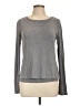 Pixie Market Gray Long Sleeve Top Size L - photo 1