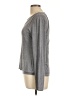 Pixie Market Gray Long Sleeve Top Size L - photo 5