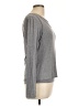Pixie Market Gray Long Sleeve Top Size L - photo 4