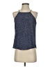 Mine Blue Sleeveless Blouse Size S - photo 1