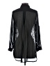 Collective Concepts 100% Polyester Polka Dots Black Long Sleeve Blouse Size XS - photo 2