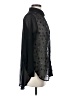 Collective Concepts 100% Polyester Polka Dots Black Long Sleeve Blouse Size XS - photo 4