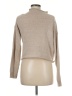 Debut 100% Polyester Metallic Tan Turtleneck Sweater Size Med - Lg - photo 2