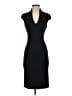 Bebe Solid Black Cocktail Dress Size XS - photo 1
