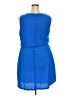 Apt. 9 Solid Blue Casual Dress Size XXL - photo 2