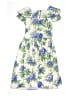 Assorted Brands 100% Cotton Floral Blue Dress Size 8 - photo 1