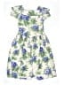 Assorted Brands 100% Cotton Floral Blue Dress Size 8 - photo 2
