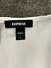 Express White Short Sleeve Blouse Size L - photo 7