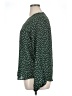 41Hawthorn 100% Polyester Polka Dots Green Long Sleeve Blouse Size XL - photo 5
