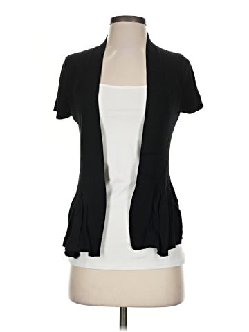 August Silk Cardigan (view 1)