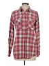 Mudd 100% Cotton Plaid Red Long Sleeve Button-Down Shirt Size S - photo 1