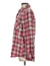 Mudd 100% Cotton Plaid Red Long Sleeve Button-Down Shirt Size S - photo 5