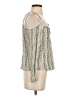 Rewind Ivory 3/4 Sleeve Blouse Size XS - photo 4