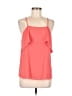 Lily White 100% Polyester Orange Sleeveless Blouse Size L - photo 1