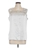 BFA Classics 100% Polyester Silver Sleeveless Blouse Size L - photo 1