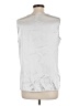 BFA Classics 100% Polyester Silver Sleeveless Blouse Size L - photo 2