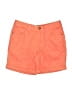 Lands' End Solid Orange Shorts Size 14 - photo 1
