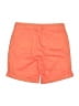 Lands' End Solid Orange Shorts Size 14 - photo 2