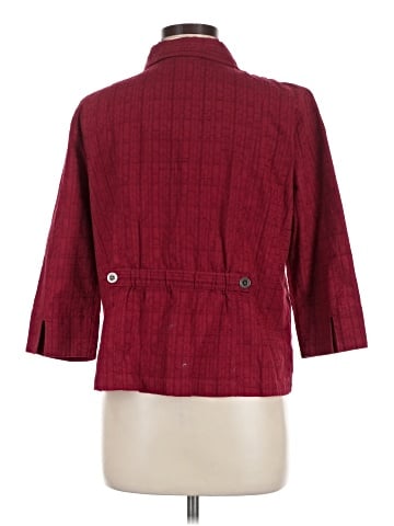 Christopher & Banks 3/4 Sleeve Button-Down Shirt (view 2)