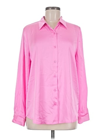 Skies Are Blue Long Sleeve Blouse (view 1)