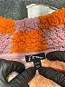 Art Class 100% Recycled Polyester Argyle Orange Jacket Size 6 - photo 3