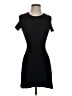 Pull&Bear Solid Black Casual Dress Size S - photo 1