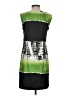 BCBGMAXAZRIA Graphic Green Cocktail Dress Size S - photo 2