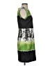 BCBGMAXAZRIA Graphic Green Cocktail Dress Size S - photo 4