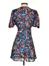 STAUD Print Blue Casual Dress Size 2 - photo 2