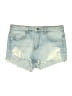 Forever 21 Blue Denim Shorts Size 27 waist - photo 1