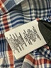 Joie Plaid Blue 3/4 Sleeve Button-Down Shirt Size XS - photo 8