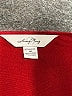 MING WANG 100% Acrylic Red Sleeveless Top Size M - photo 7