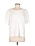 Design History White Short Sleeve Top Size L - photo 1