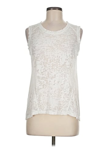 White + Warren Sleeveless T-Shirt (view 1)