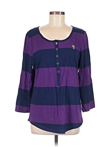 U.S. Polo Assn. 3/4 Sleeve Top (view 1)