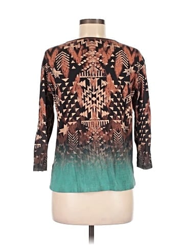 Cactus Bay Apparel Inc. by Lynee 3/4 Sleeve Top (view 2)