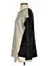DKNYC Metallic Silver Long Sleeve Top Size S - photo 5
