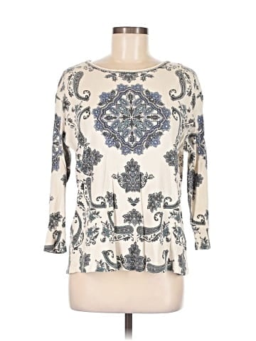 Jess & Jane 3/4 Sleeve Top (view 1)