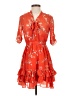 Nicholas 100% Polyester Orange Cocktail Dress Size 4 - photo 1