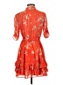 Nicholas 100% Polyester Orange Cocktail Dress Size 4 - photo 2
