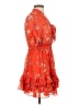 Nicholas 100% Polyester Orange Cocktail Dress Size 4 - photo 4