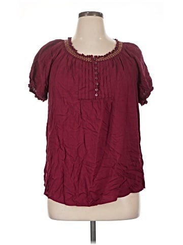 Faded Glory Short Sleeve Blouse (view 1)