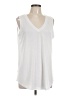 Soma White Sleeveless T-Shirt Size L - photo 1