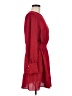 Unbranded Solid Red Casual Dress Size M - photo 4
